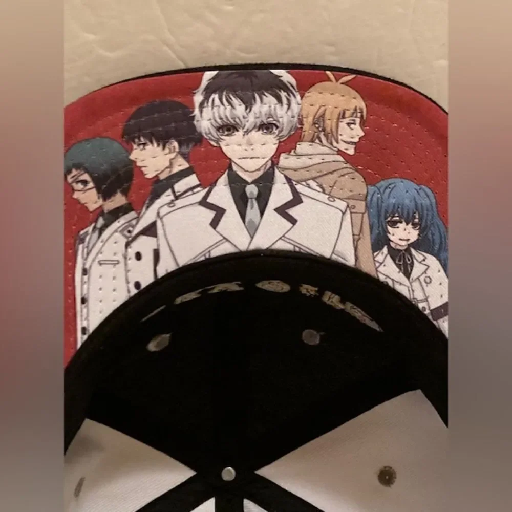 Japanese Manga Tokyo Ghoul:RE SnapBack Hat by BioWorld, Adjustable Sizing